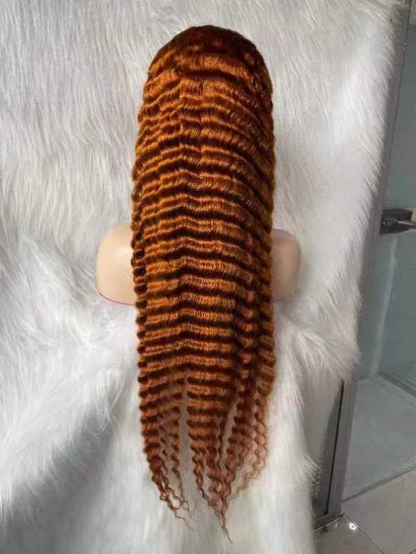 13*4 front lace wig,30inch,deep wave