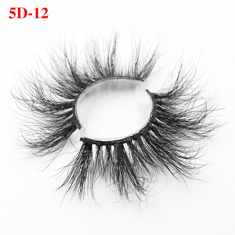 Z-5D mink lashes eyelashes 5D-12