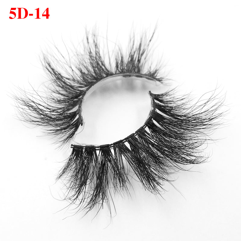 Z-5D mink lashes eyelashes 5D-14