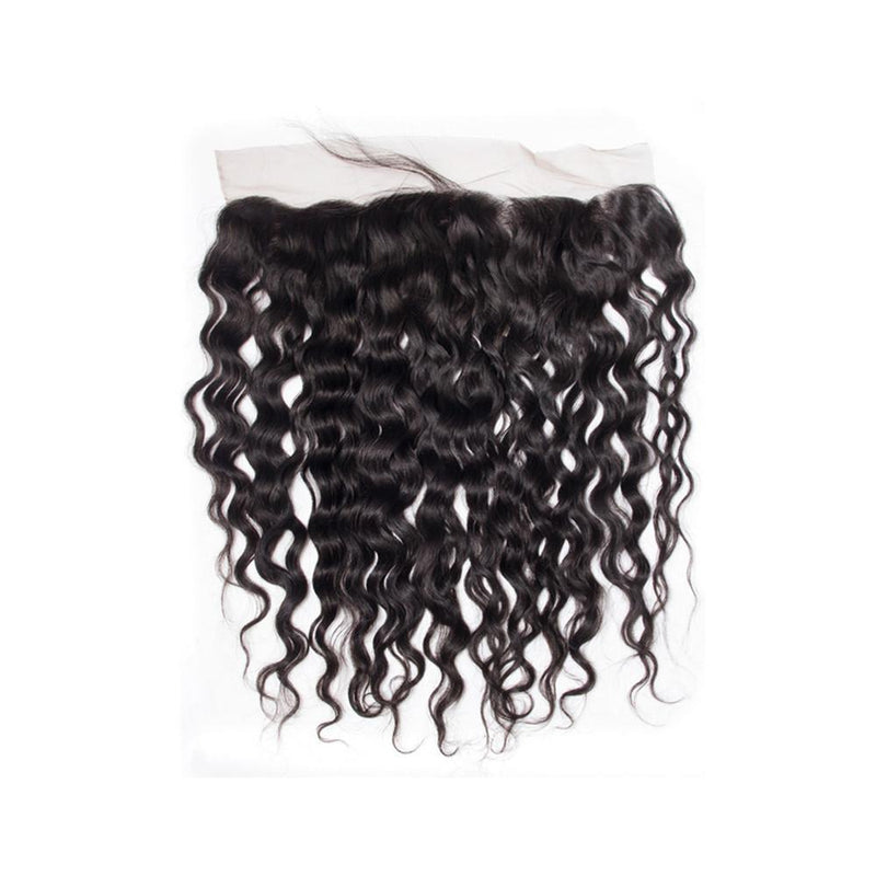 Wolf king natural wave 13*6 HD transparent lace frontal