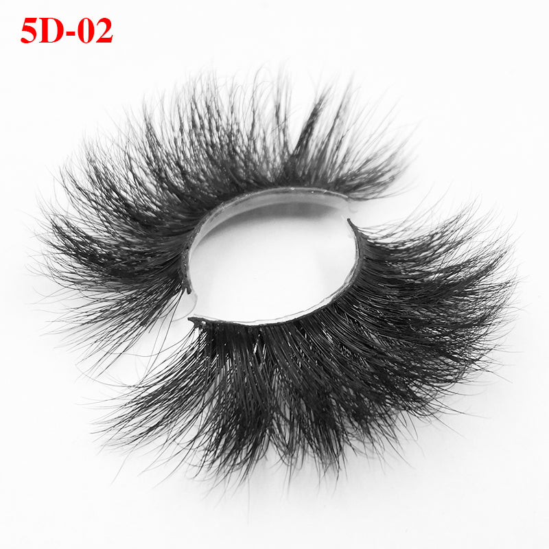 Z-5D mink lashes eyelashes 5D-02