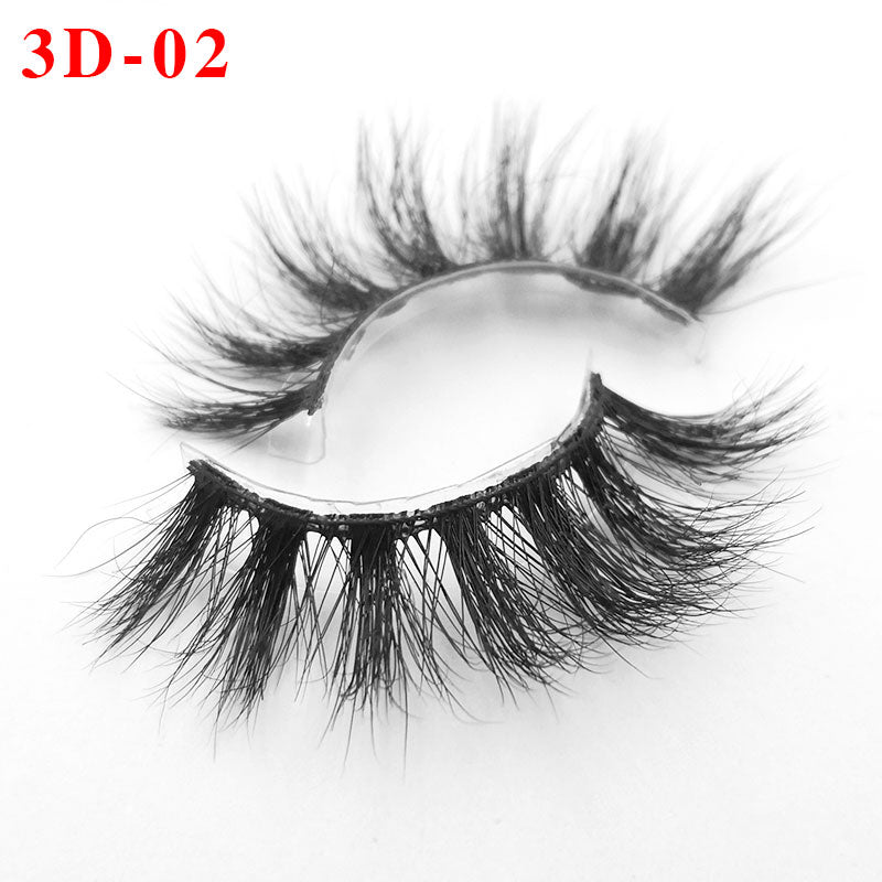 Z-3D mink lashes eyelashes 3D-02