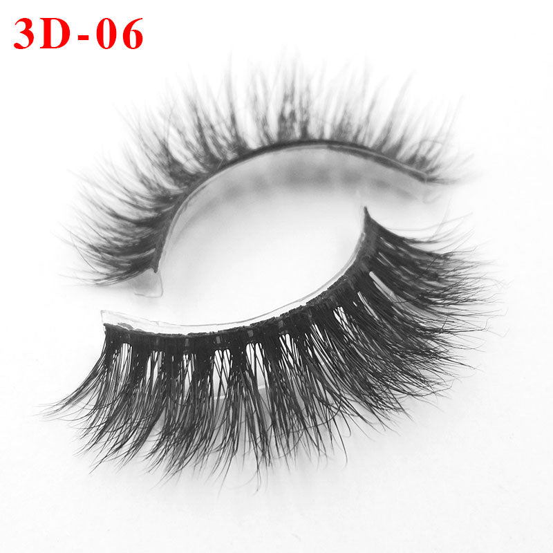 Z-3D mink lashes eyelashes 3D-06