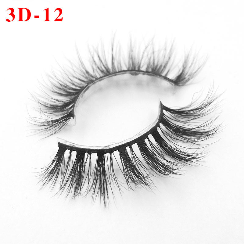 Z-3D mink lashes eyelashes 3D-12